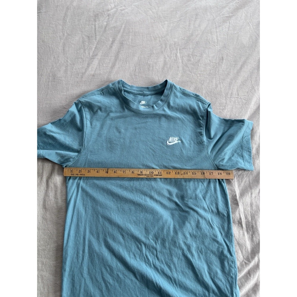 The Nike Tee Women's‎ Longline Blue T Shirt Size Medium 100% Cotton - Picture 5 of 6